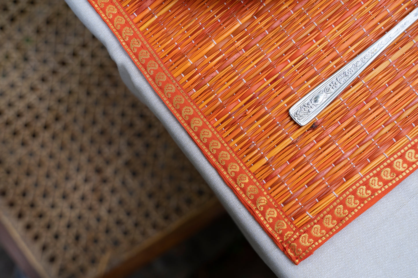 Mats - Orange (Set of 6)