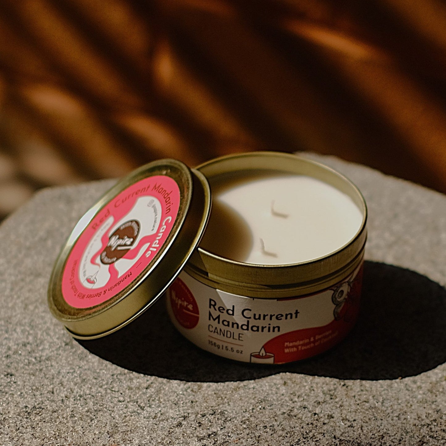 NSPIRE Candle 156 g - Red Current Mandarin