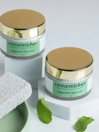 Remembher - Peppermint Foot Scrub