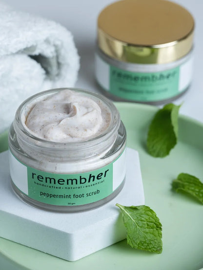 Remembher - Peppermint Foot Scrub