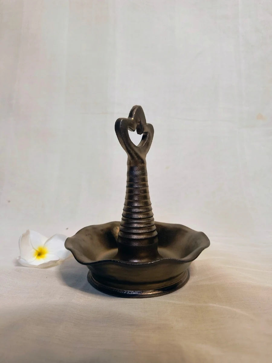 Gold n Black Ceramic Lamp