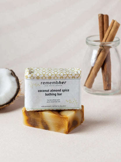 Coconut Almond Spice Exfoliating Bathing Bar