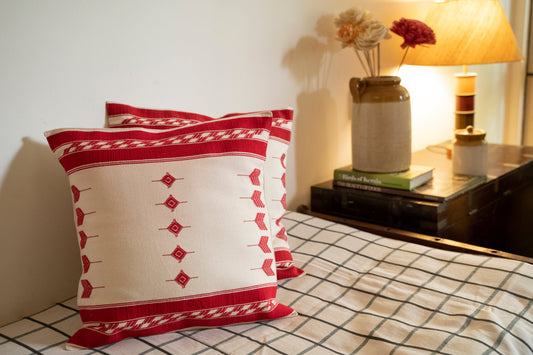 Cushion Covers - Berries & Cream