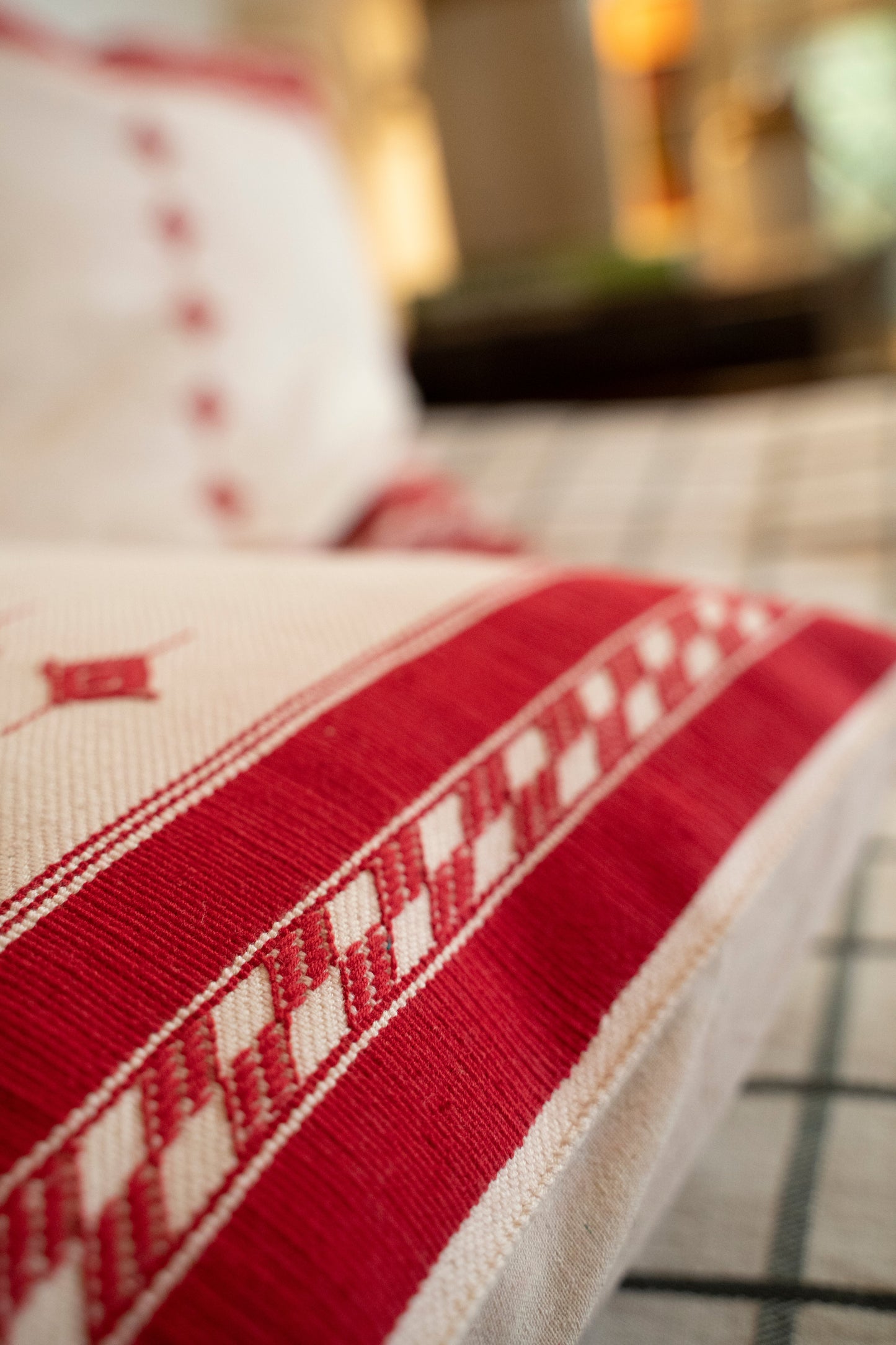 Cushion Covers - Berries & Cream