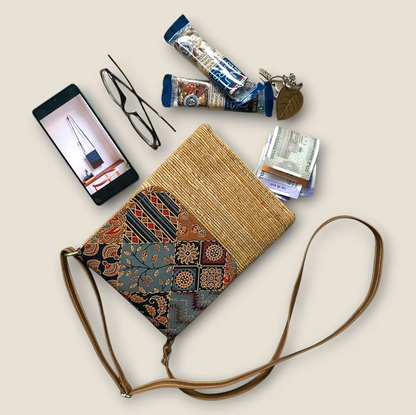 Mobile Sling - Maroon Paisley