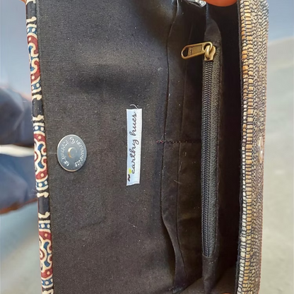 Wallet Clutch - Black Ajrak