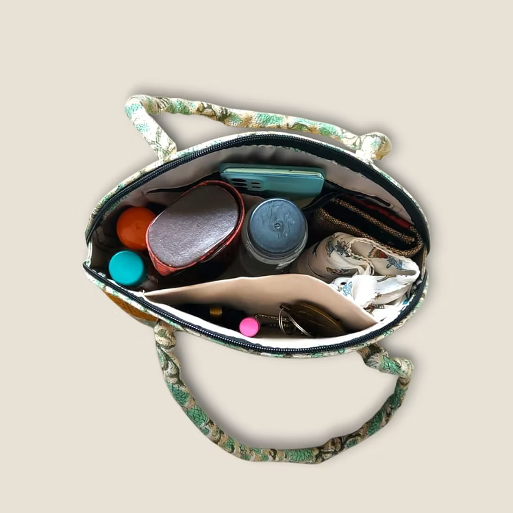 Arch Bag - Mini- Criss-cross Tales