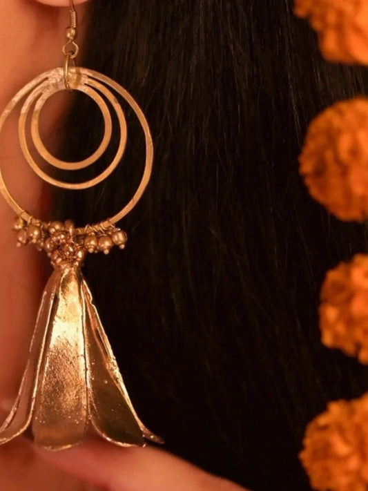 Miharu Statement Floral Earring