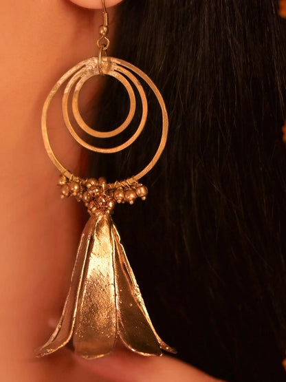 Miharu Statement Floral Earring