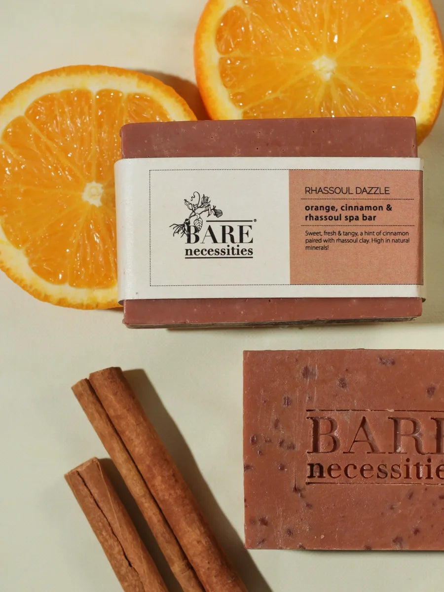 Bare Necessities - Orange, Cinnamon And Rhassoul Spa Bar