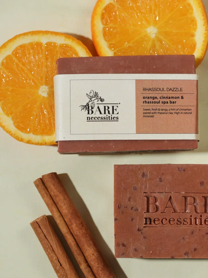 Bare Necessities - Orange, Cinnamon And Rhassoul Spa Bar