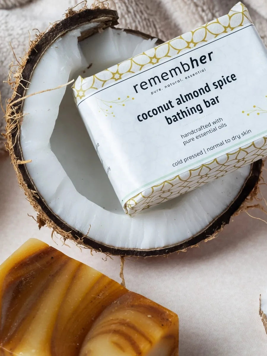 Coconut Almond Spice Exfoliating Bathing Bar