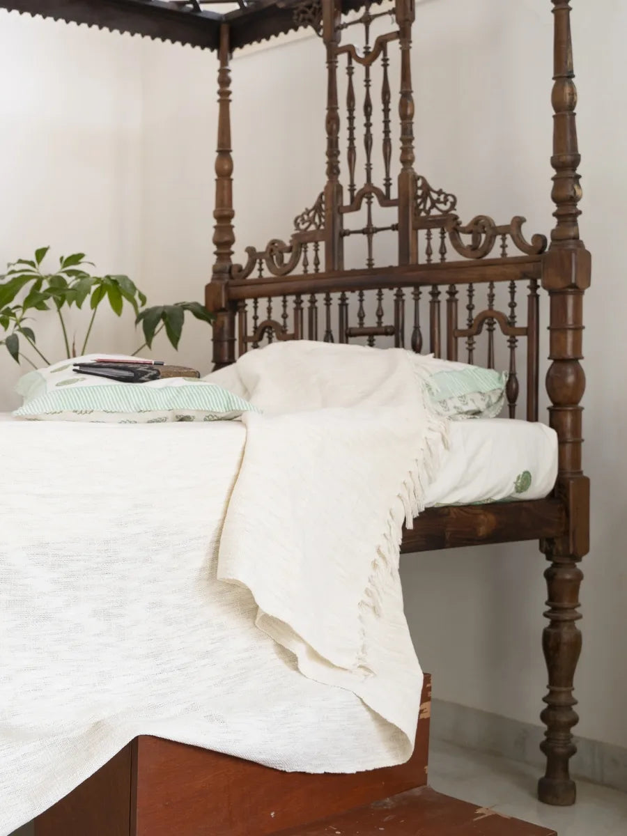 Snow White Bed Cover