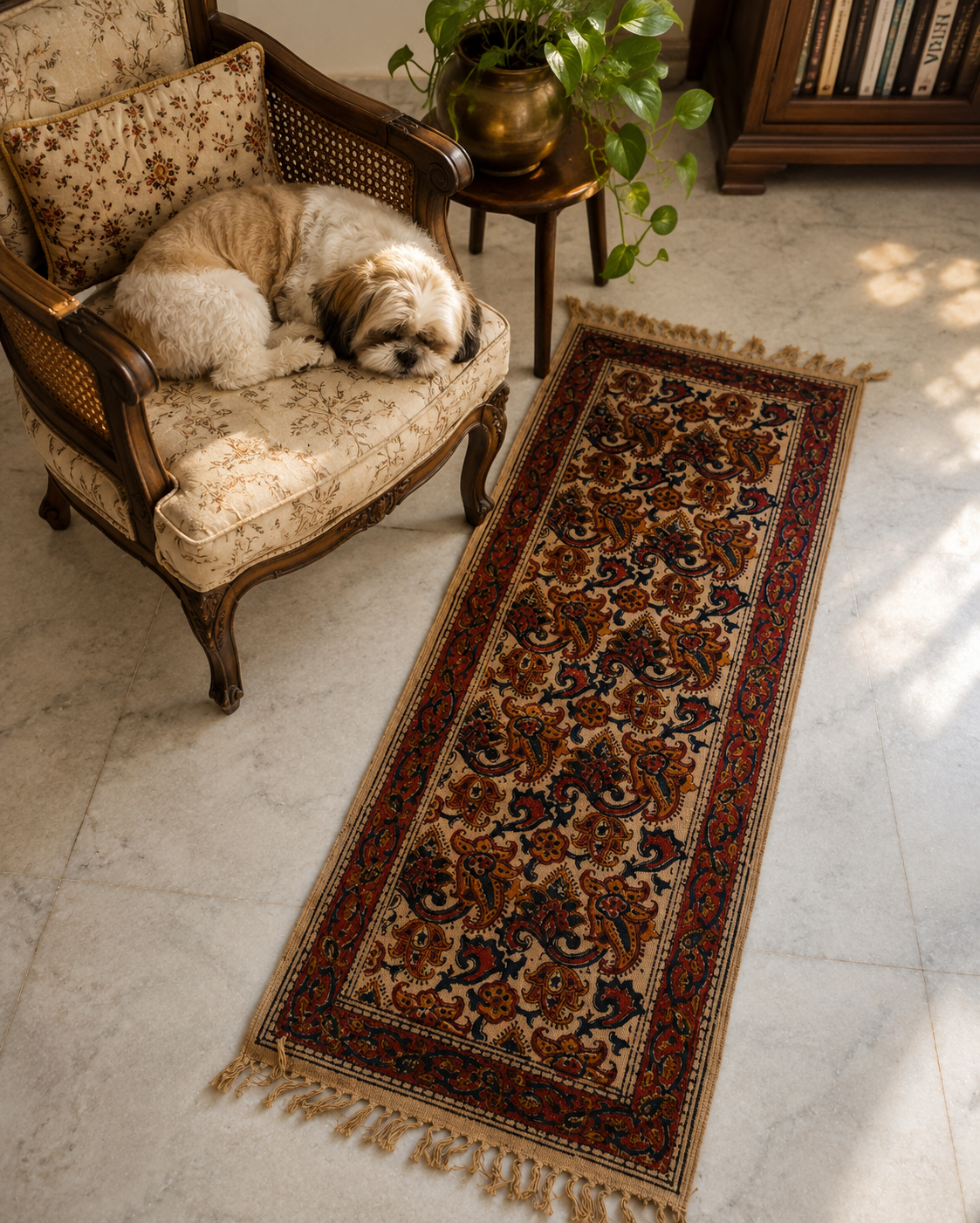 Dhurries – Paisley Reverie