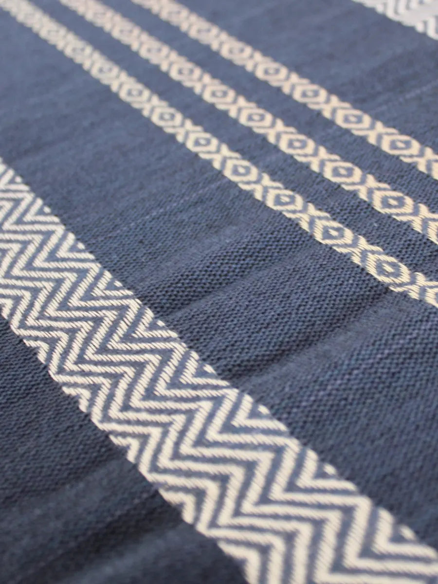 Stripes and Style Bed Cover