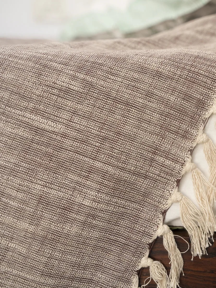 Dual Tones Bed Cover