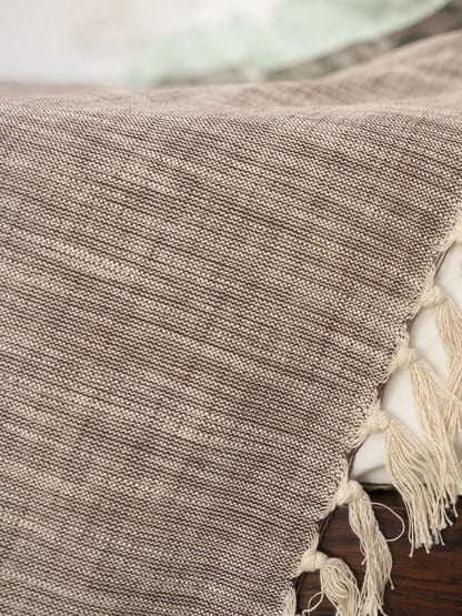 Dual Tones Bed Cover