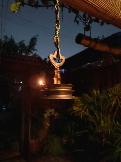 Gold n Black Ceramic Lamp