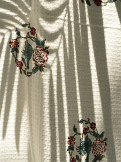 Birds In A Garden - Towel