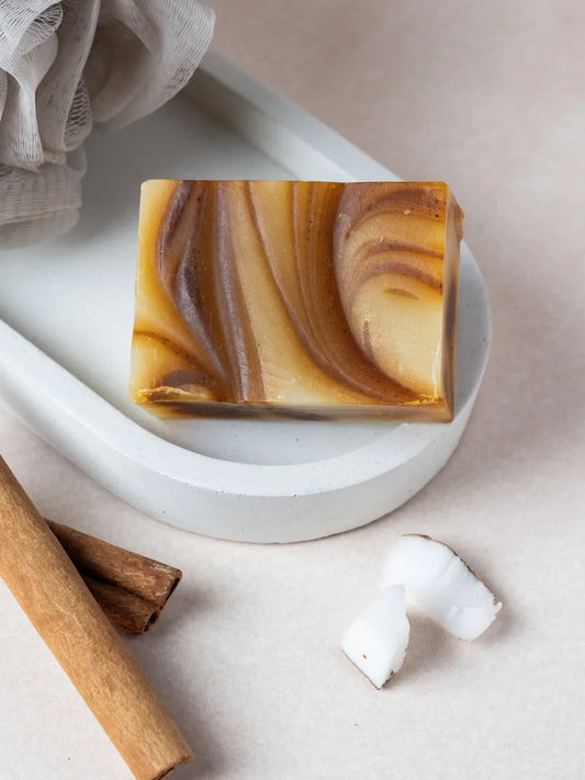 Coconut Almond Spice Exfoliating Bathing Bar