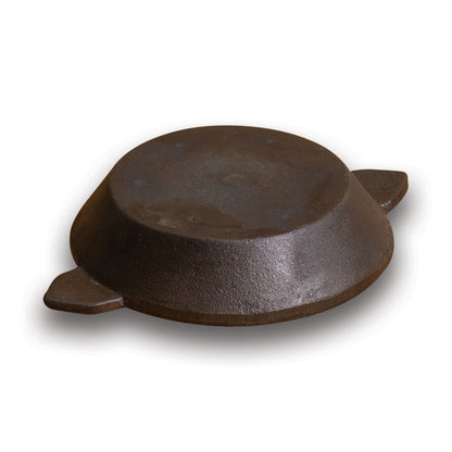 Cast Iron Paniyaram Pan/Unniappam, Flat Bottom, Hand Seasoned