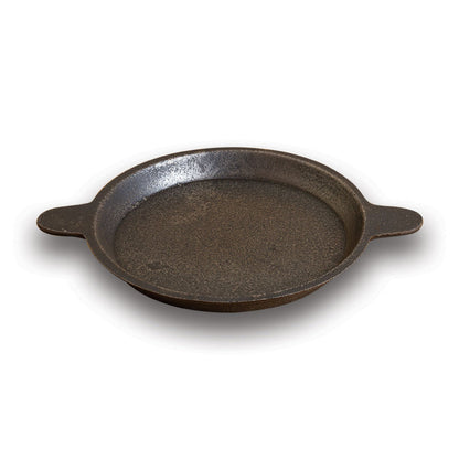 Cast Iron Raised Edge Pan, Hand Seasoned – Sear, Grill or Bake