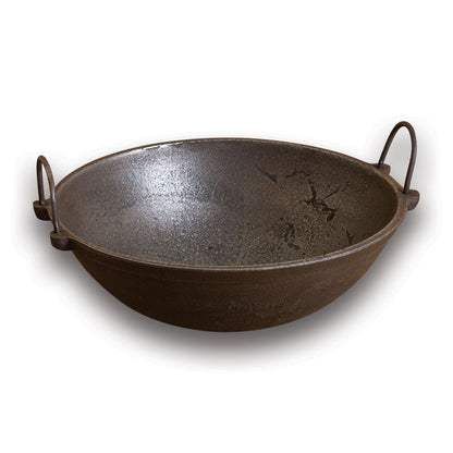 Cast Iron Kadai, Hand Seasoned, A Traditional Must-Have