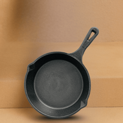 Cast Iron Skillet/ Fry Pan, Hand Seasoned, Perfect -Searing, Frying