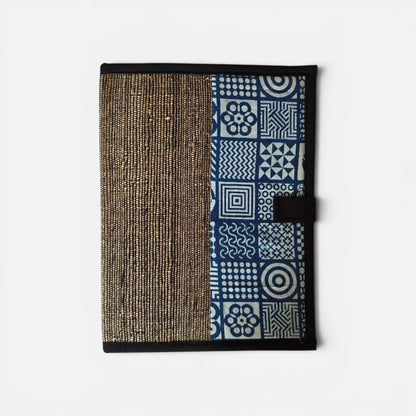 Folder without clip - Indigo Mosaic