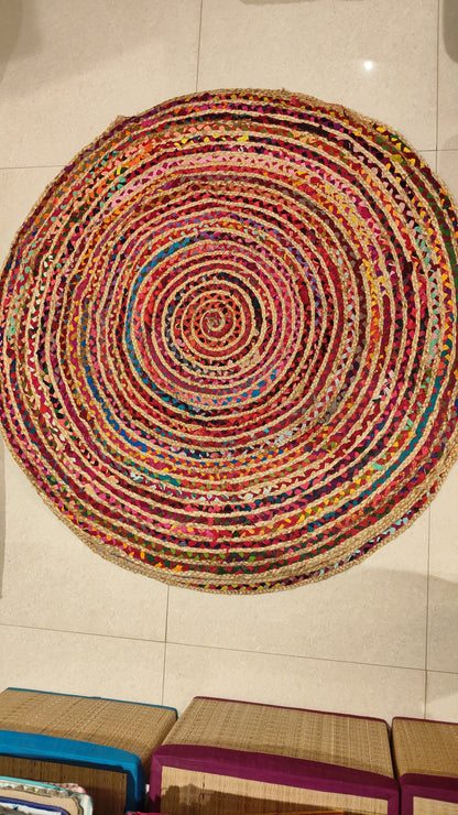 Dhurrie - Chindi Rainbow