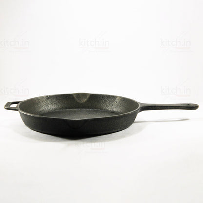 Cast Iron Skillet/ Fry Pan, Hand Seasoned, Perfect -Searing, Frying