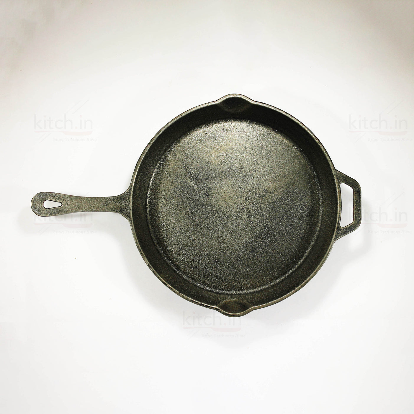 Cast Iron Skillet/ Fry Pan, Hand Seasoned, Perfect -Searing, Frying