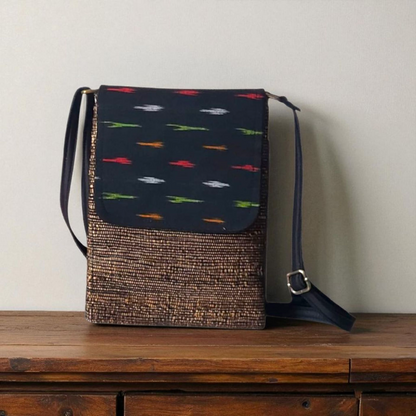 Ikkat Tales - Mobile Sling with Flap