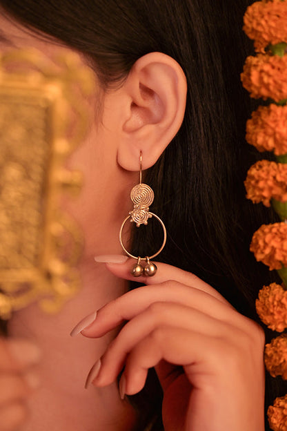 MIH DEr128 Chandrakantha Earrings