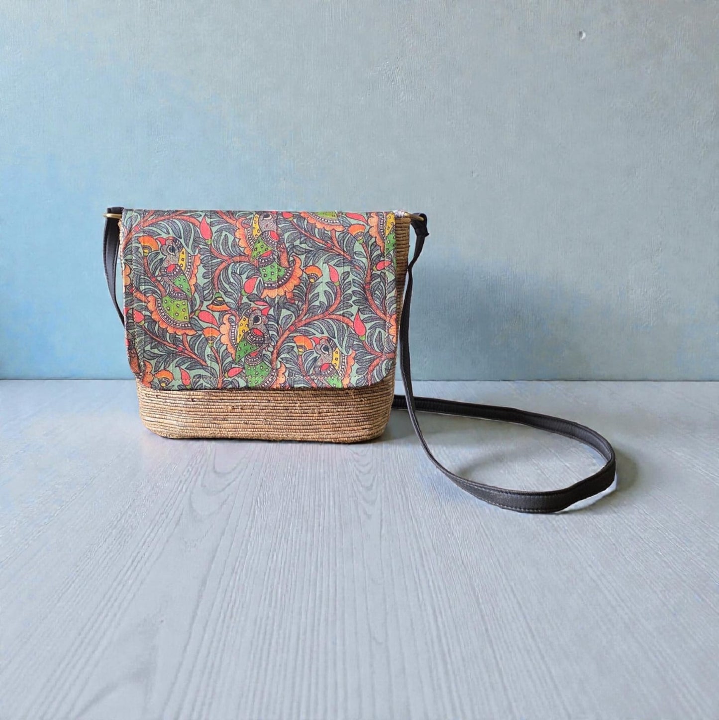 Sling Bag - Green Parrot