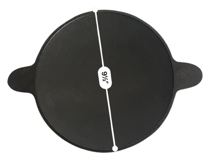 Cast Iron Roti Tawa, Hand Seasoned, Roti & Shallow Fry Pan