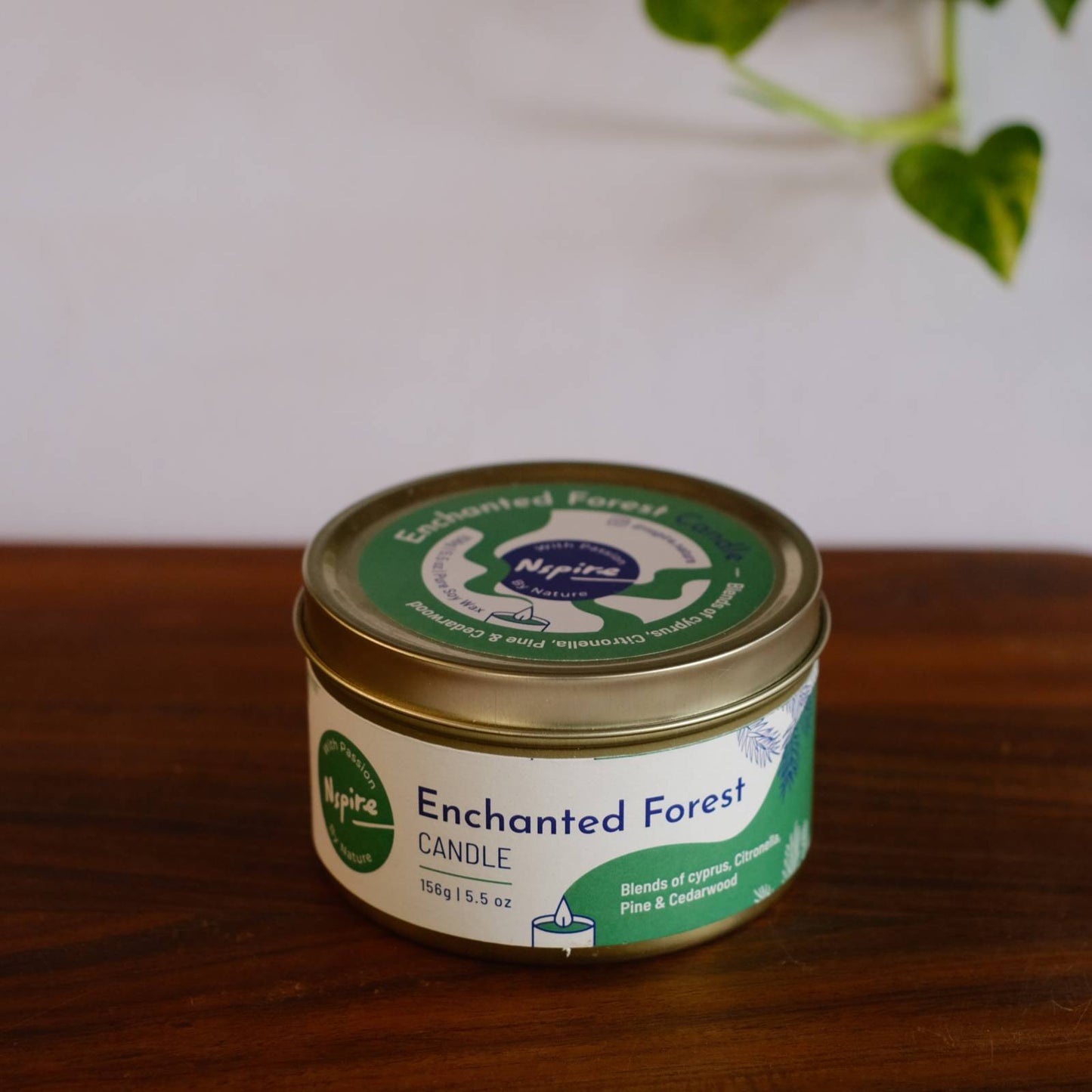 NSPIRE Candle 156 g - Enchanted Forest