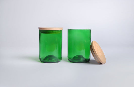 NSPIRE Wine Jar - Wooden Lid