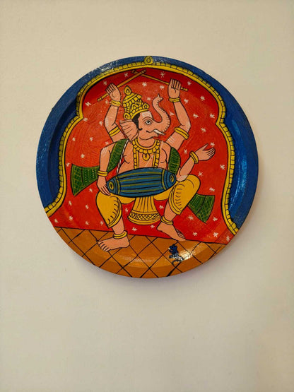 Cheriyal Painting on Wood - Patron of Arts