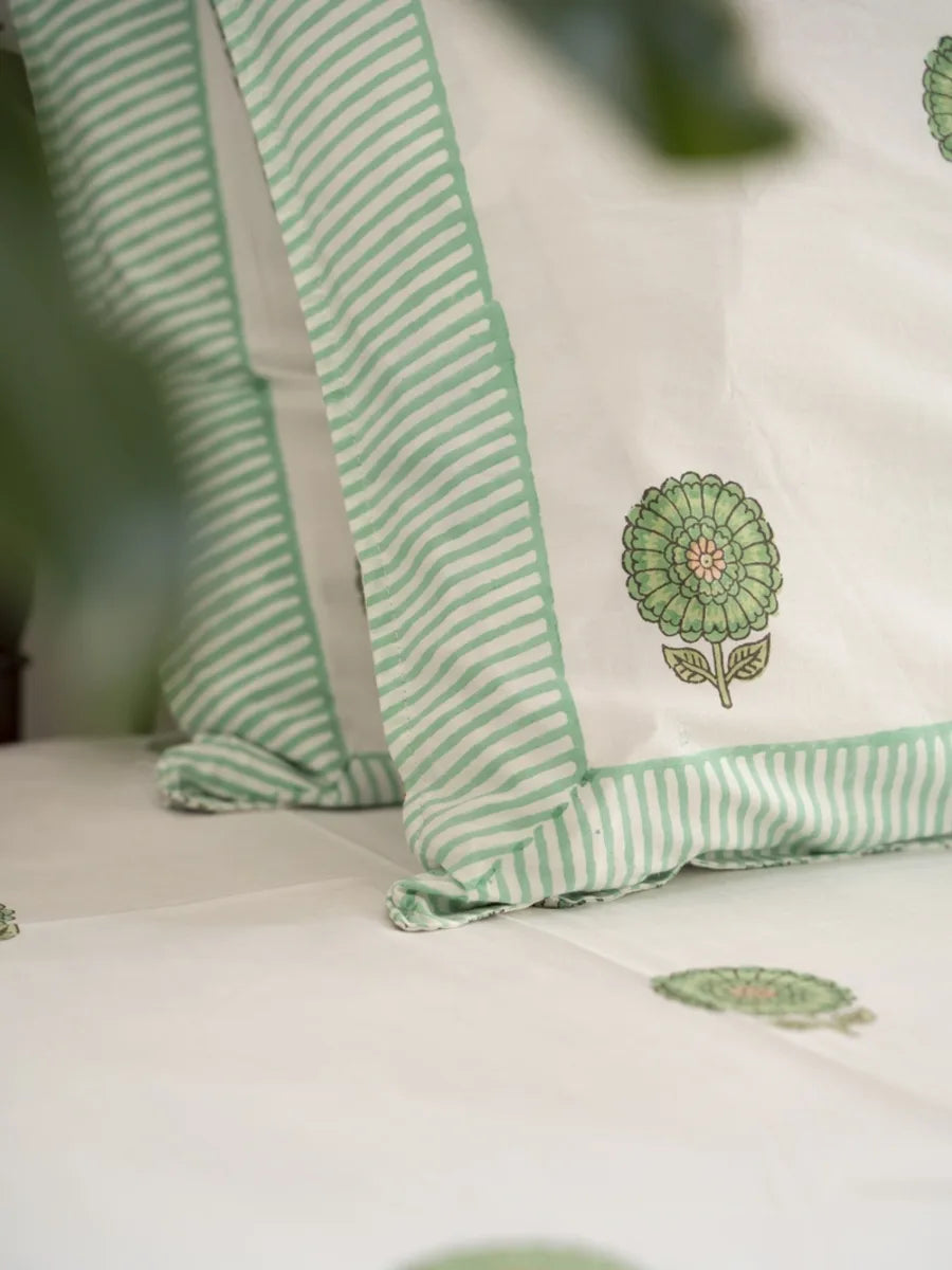 Spring Green - Bedsheet