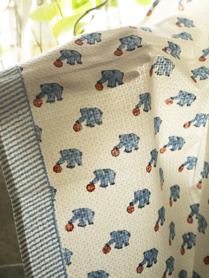 Playful Elephant - Towel