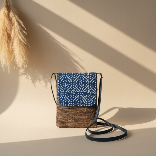 Indigo Tales - Mobile Sling with Flap