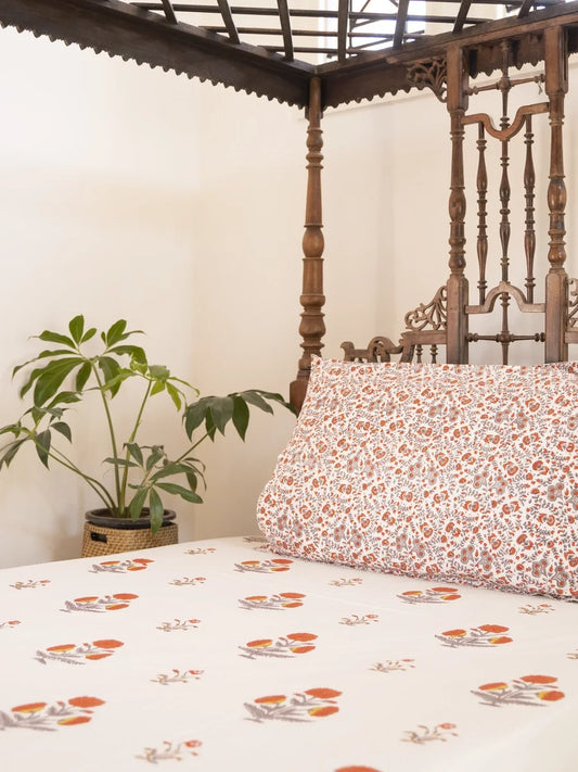 Marigold Musing - Bedsheet