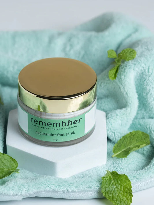 Remembher - Peppermint Foot Scrub
