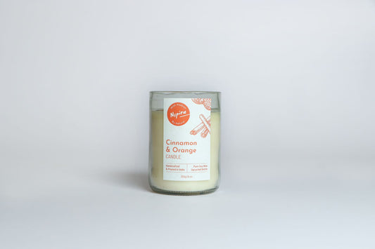 NSPIRE Candle 255 g - Cinnamon & Orange