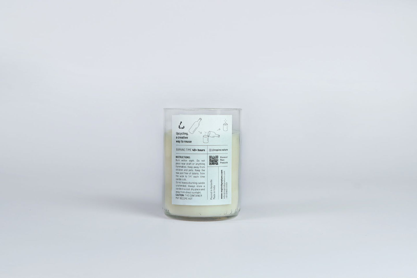 NSPIRE Candle 255 g - Cinnamon & Orange