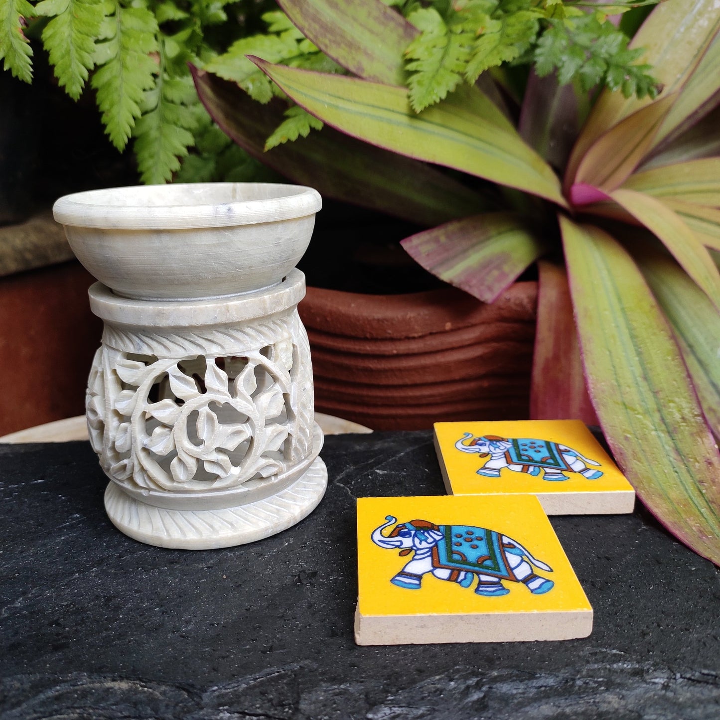Soap Stone Diffuser - Sun