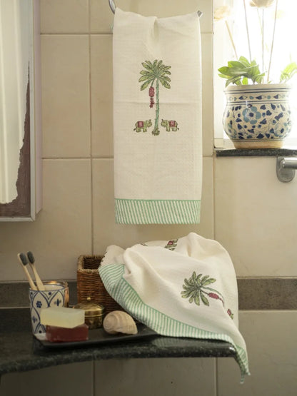 Share It With The Elephants - Towel