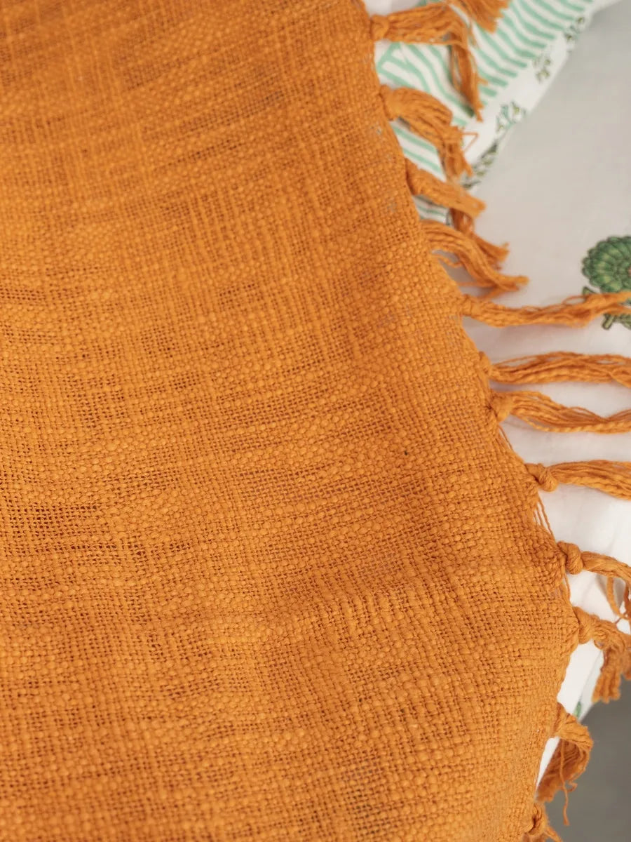 Ochre Brilliance Bed Cover