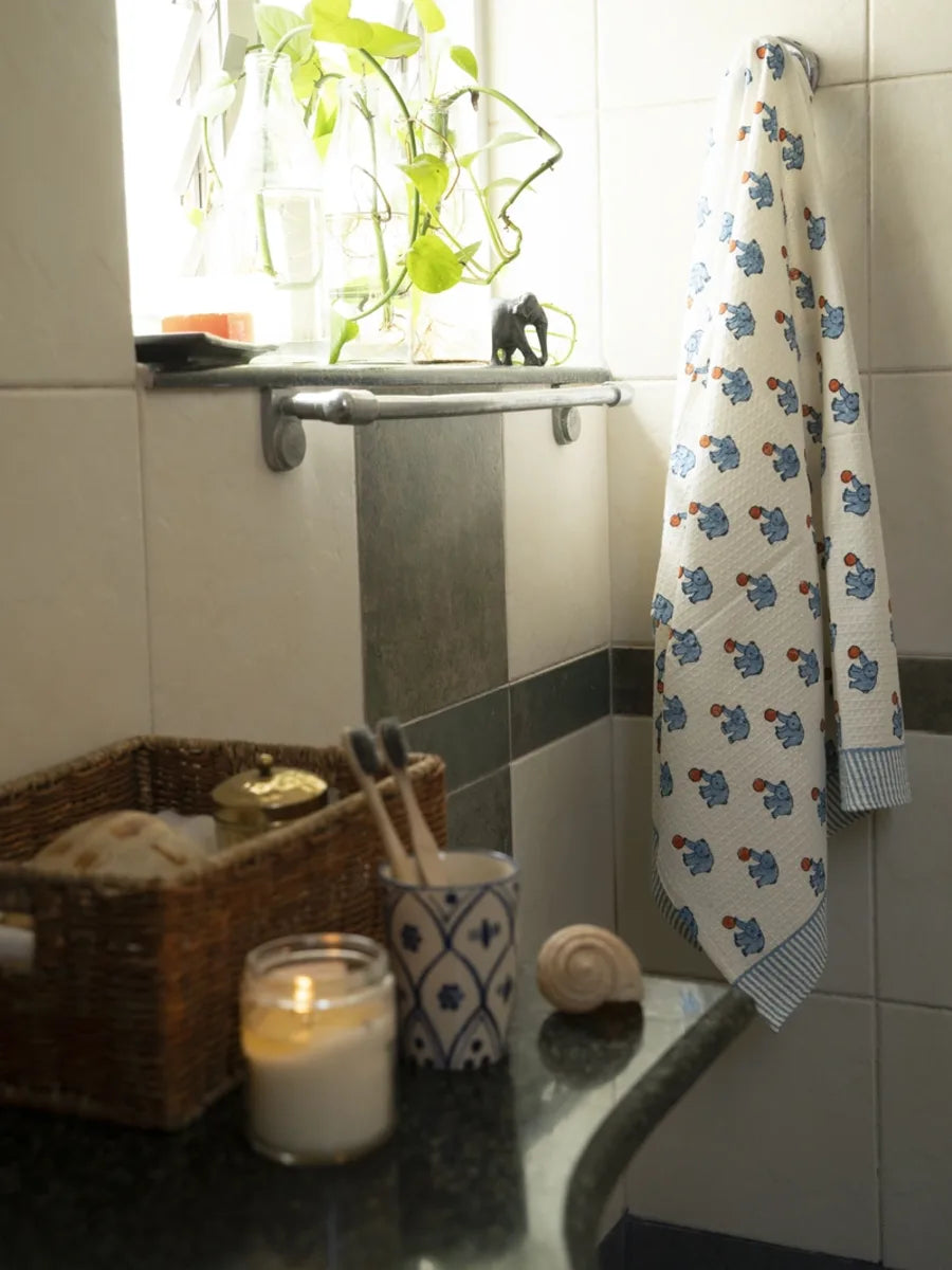 Playful Elephant - Towel